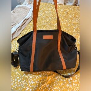 Black & Brown Tote Bag